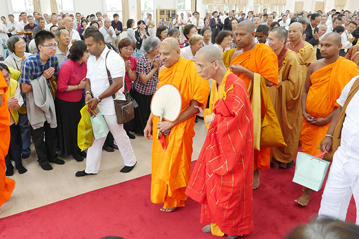 斯里蘭卡僧王蘇曼格勒 10/19蒞台訪問福智僧團