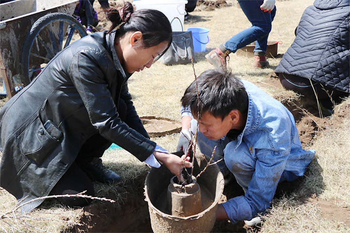 慈心種樹教育無國界！蒙古種樹基地首辦工作坊守護珍貴水資源