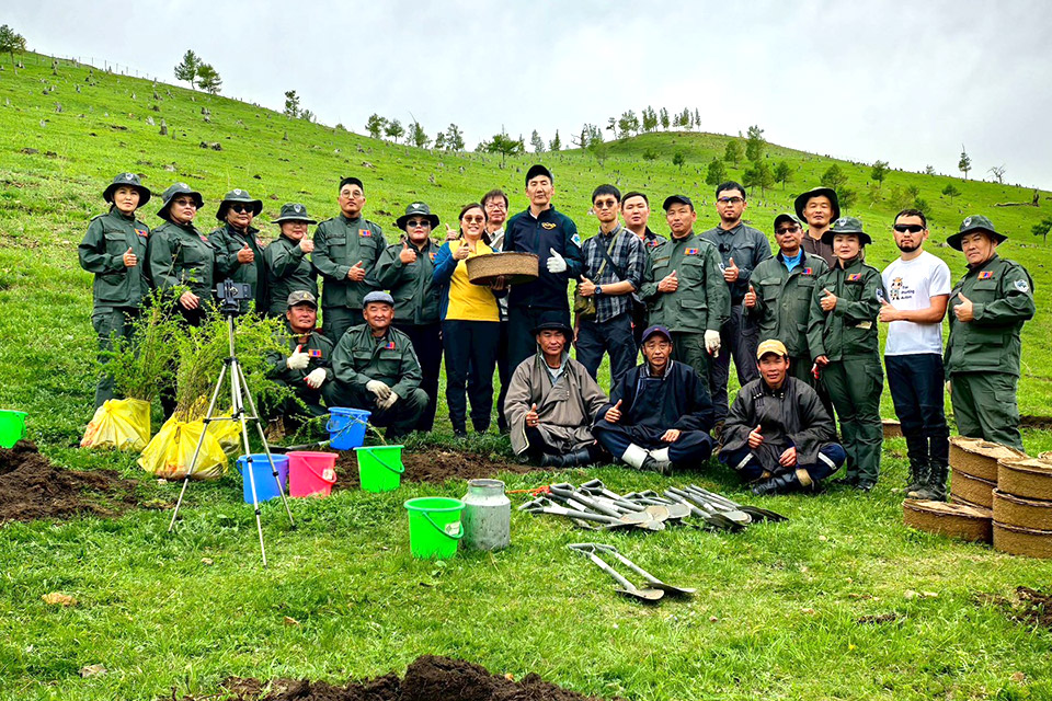 種樹守護世界遺產，臺蒙攜手恢復鄂爾渾河谷國家公園森林！