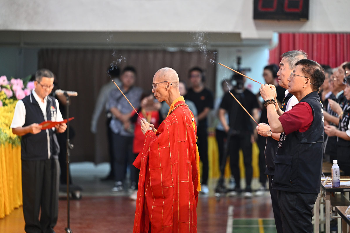 福智僧團聯合臺中 80 里舉辦 2025 中元普渡超薦祈福大法會