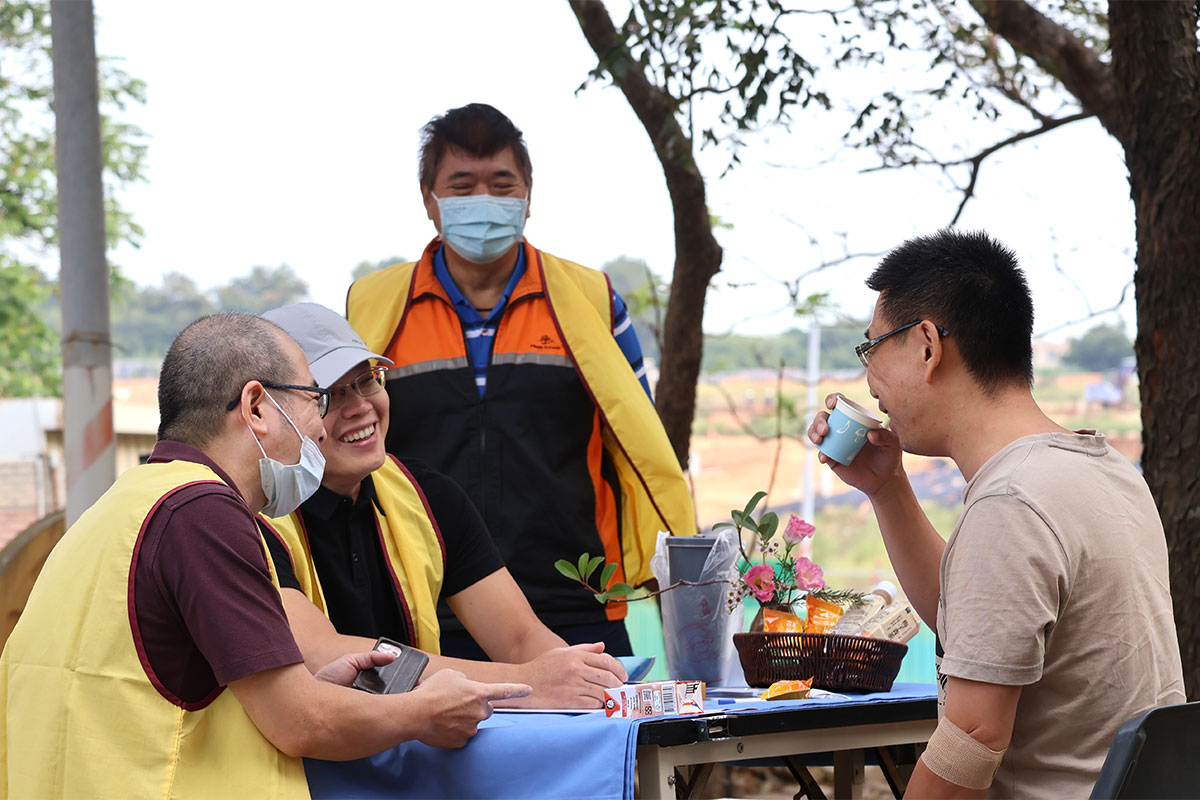 福智佛教基金會舉辦「熱血傳愛」活動，響應捐血，溫暖世界！