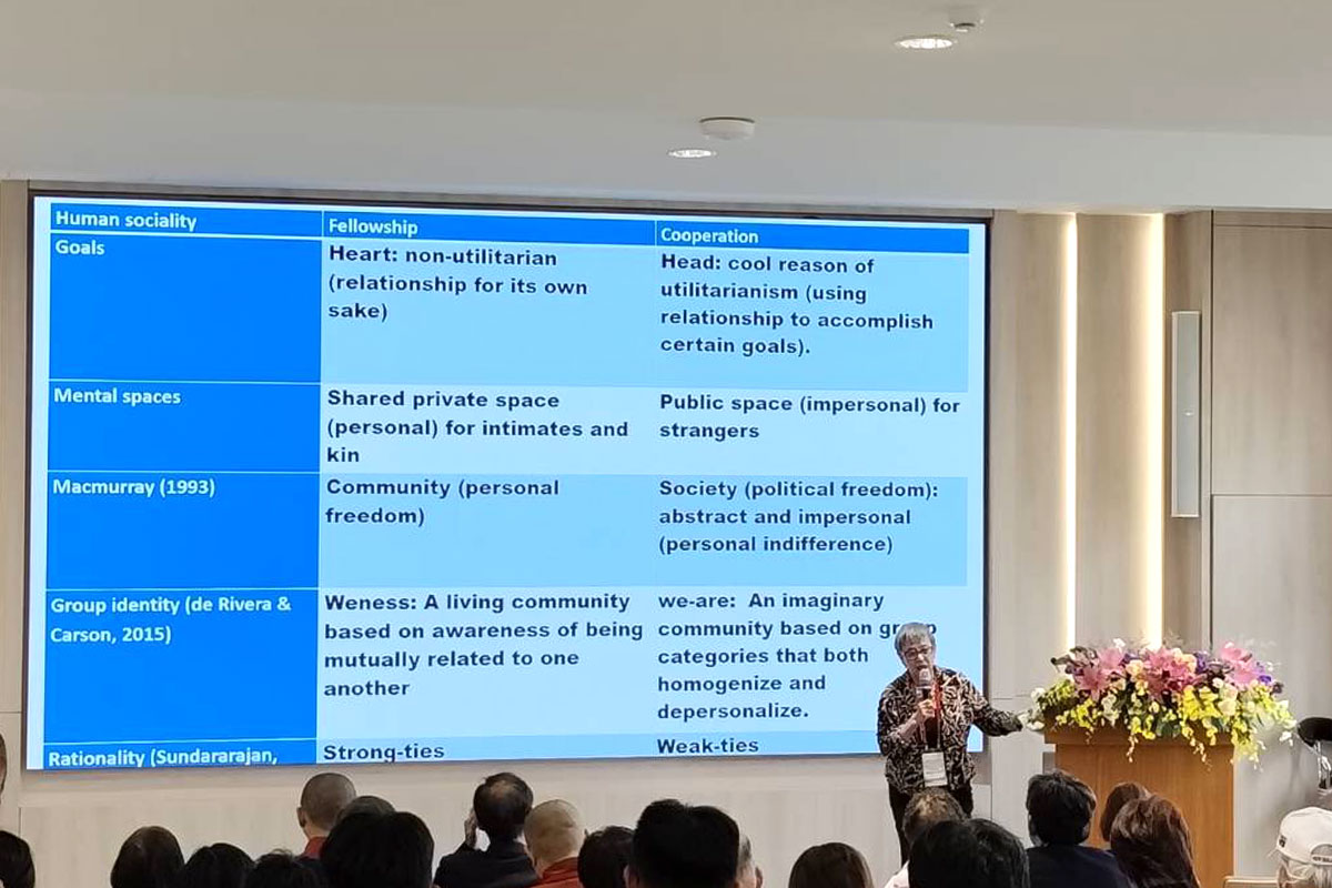 福智佛教學院參與合辦「中西會通與超越」研討會,交流慈悲價值