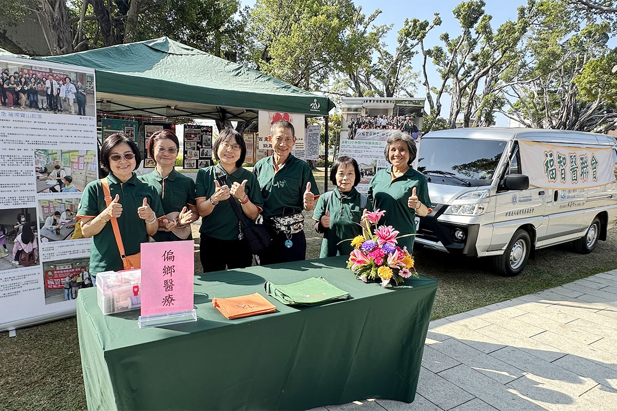 慈心基金會獲贈「種樹資材車」，感謝蕙新獅子會支持永續造林