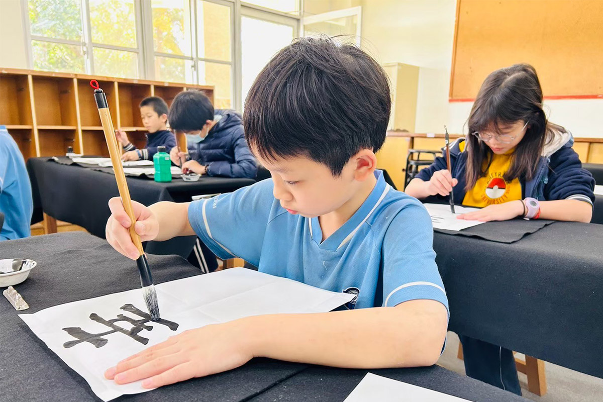 福智教育園區以「寫字」練心，奠定自省覺察、專注學習的基礎