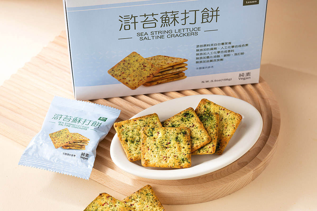 里仁「滸苔蘇打餅、植物海鮮漿、腐乳米香」獲 2026 新味食潮獎！