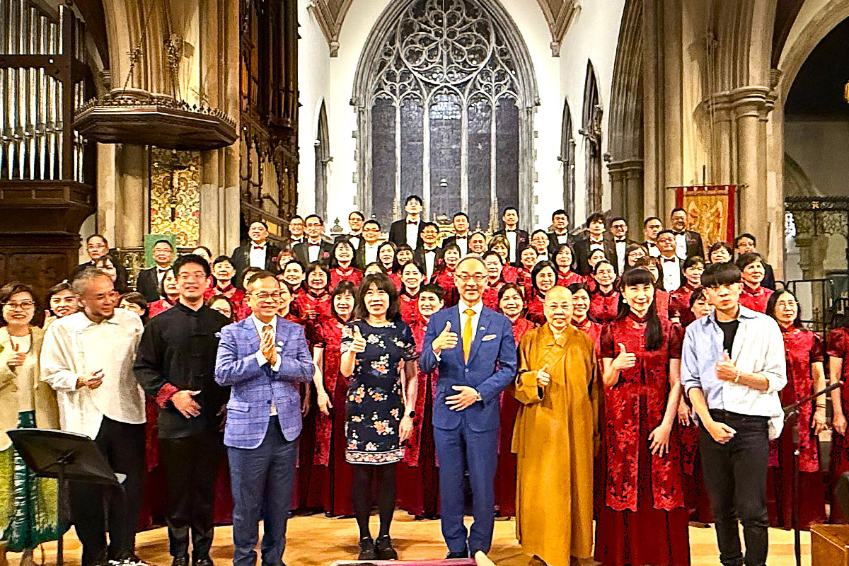 夢蓮花《來自福爾摩沙的祝福》讚頌音樂會，英國倫敦首演