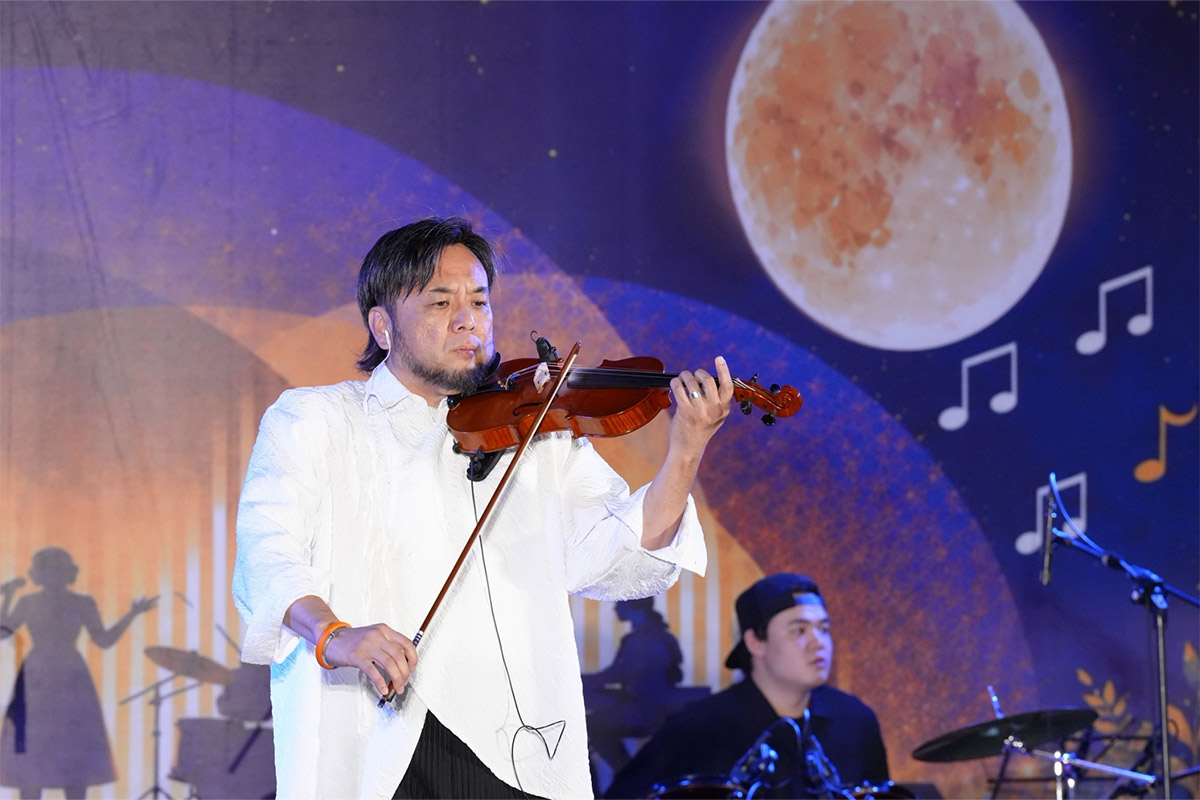 福智桃園分苑「中秋饗宴」,以蔬食、音樂與鄉親共度佳節!