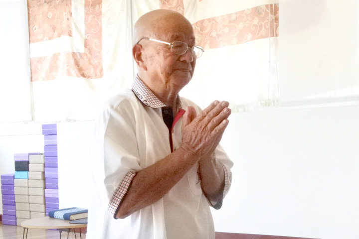 精進學法   得師思念——86歲林海平親近善士傳佳話