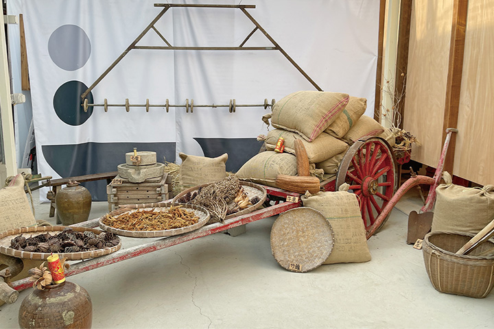 展示農家早期生活器具，體會往昔農村情調