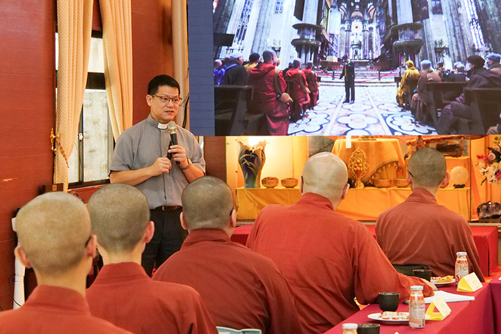 林之鼎神父分享2023年3月中華人間佛教聯合總會代表團赴梵蒂岡訪問交流的花絮