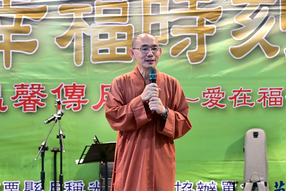 月稱光明寺 2025 溫馨傳月情,千位鄉親響應蔬食護生愛地球!