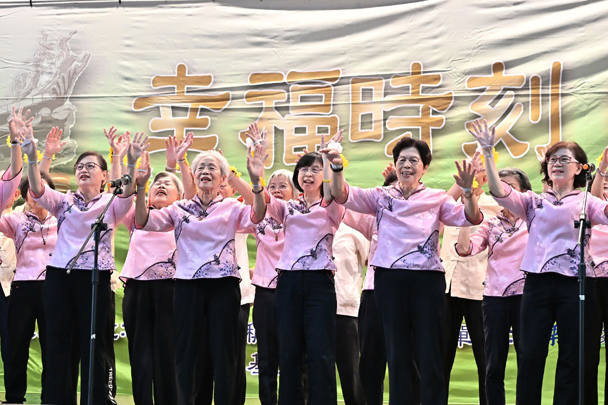 月稱光明寺 2025 溫馨傳月情,千位鄉親響應蔬食護生愛地球!