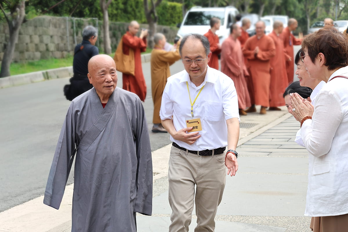 中華人間佛教聯合總會 4/9 於福智僧團月稱光明寺召開理監事會議