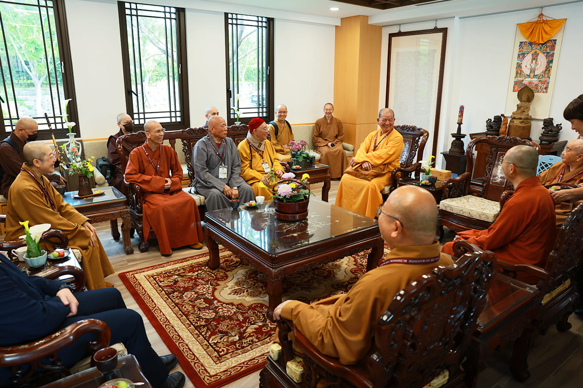 中華人間佛教聯合總會 4/9 於福智僧團月稱光明寺召開理監事會議