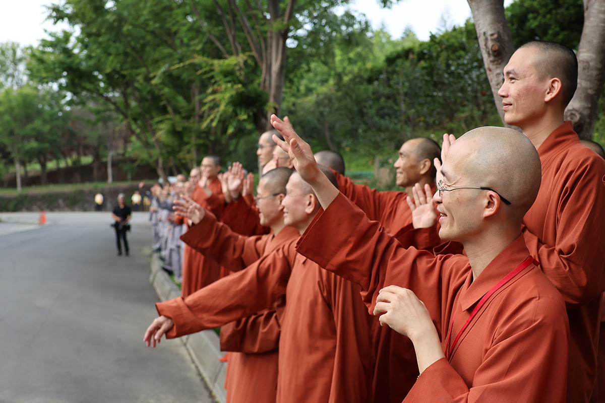 中華人間佛教聯合總會 4/9 於福智僧團月稱光明寺召開理監事會議
